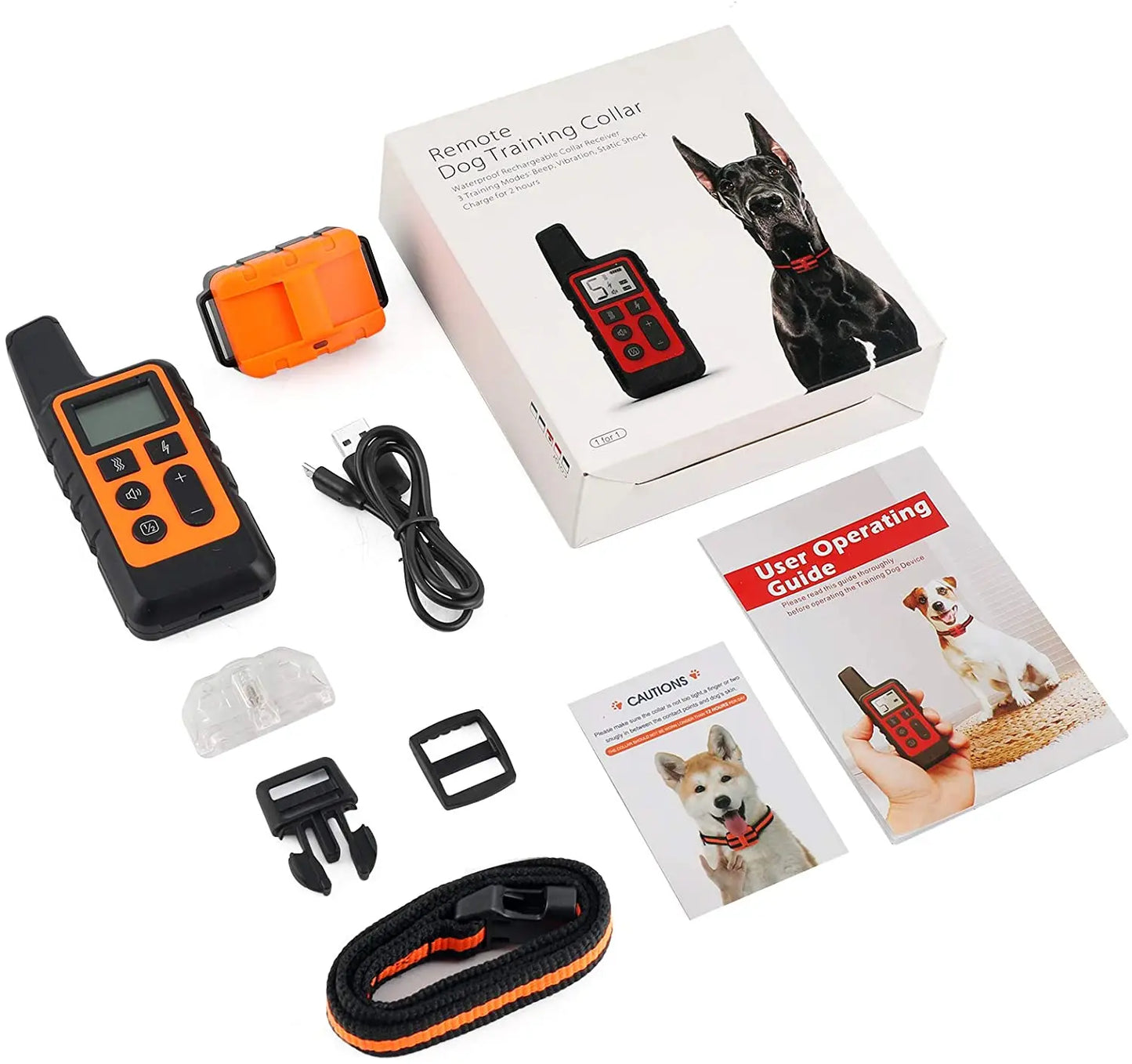 Rechargeable Waterproof Training Collar