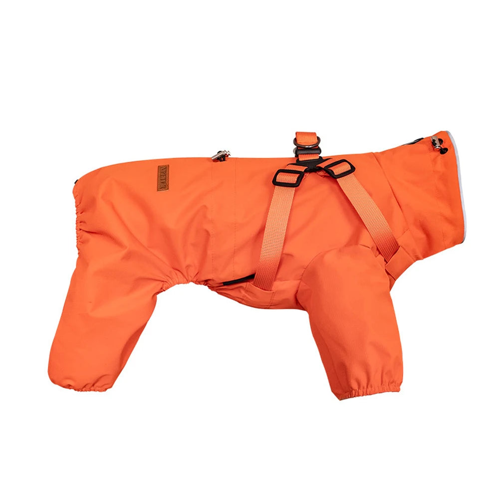 Waterproof Raincoat with Harness