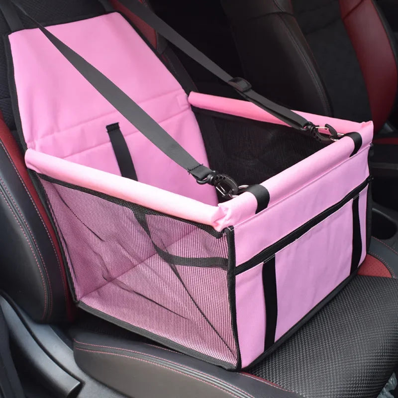 Double Thick Waterproof Pet Car Seat Bag