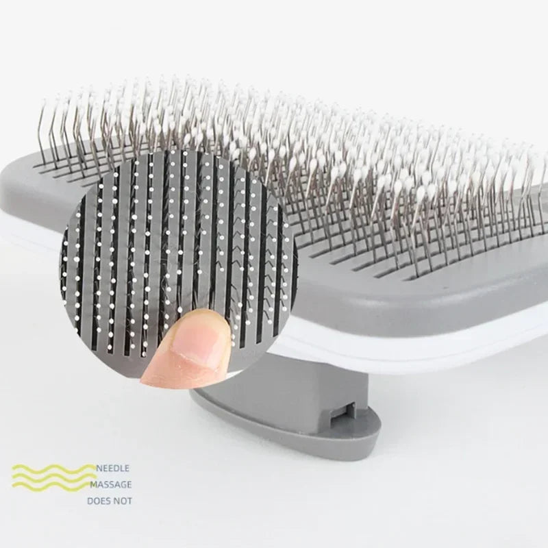 Stainless Steel Grooming Comb Brush