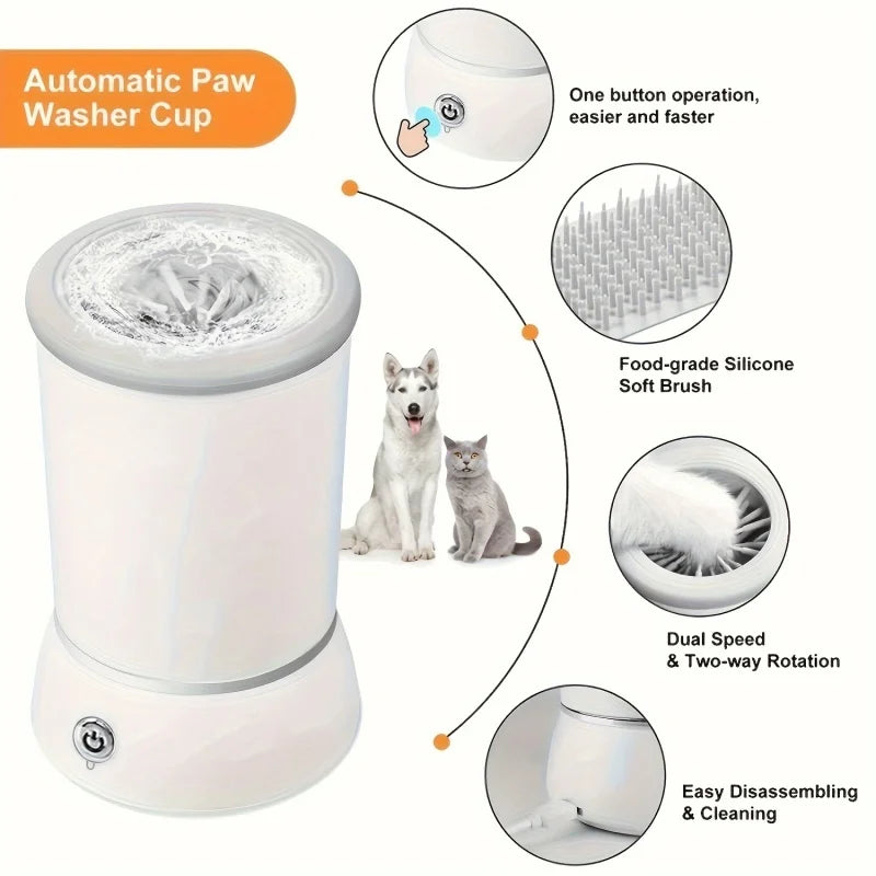 Automatic Electric Pet Paw Cleaner Cup