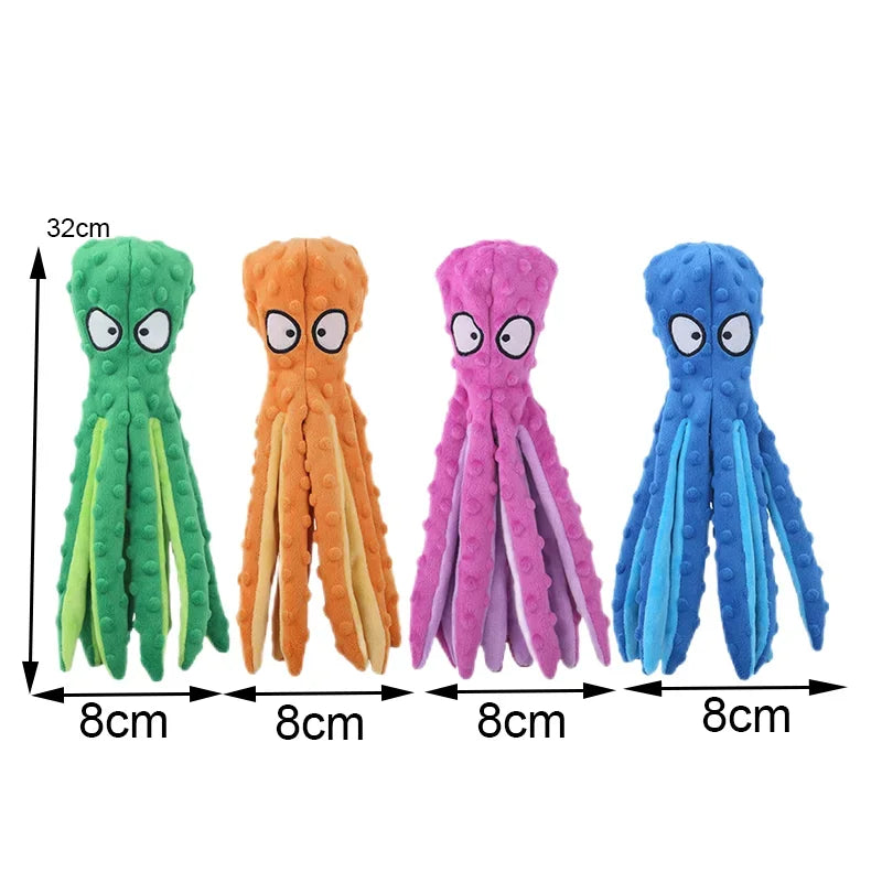 Interactive Plush Octopus Toy
