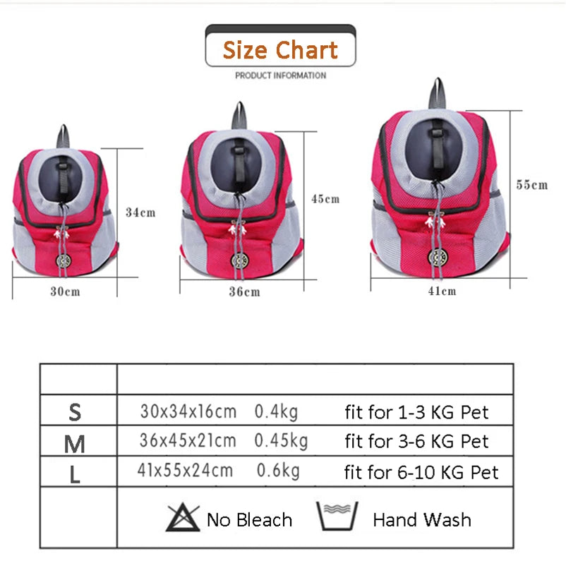 VIP Double Shoulder Pet Backpack Carrier