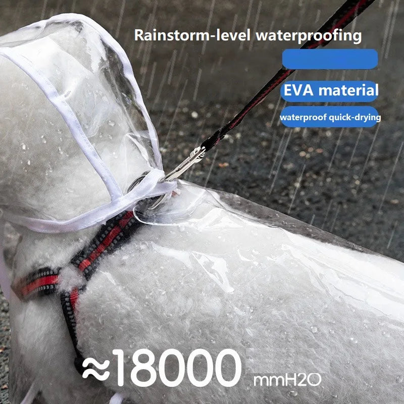 Waterproof Puppy Raincoat