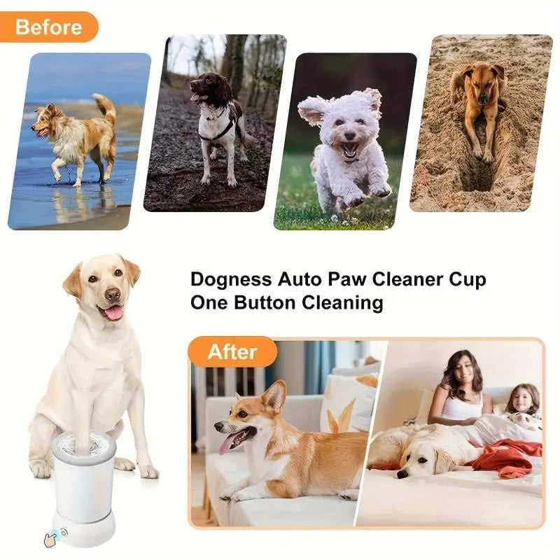Automatic Electric Pet Paw Cleaner Cup