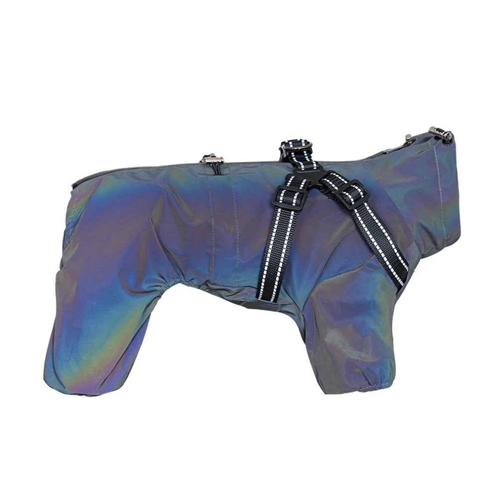 Waterproof Raincoat with Harness