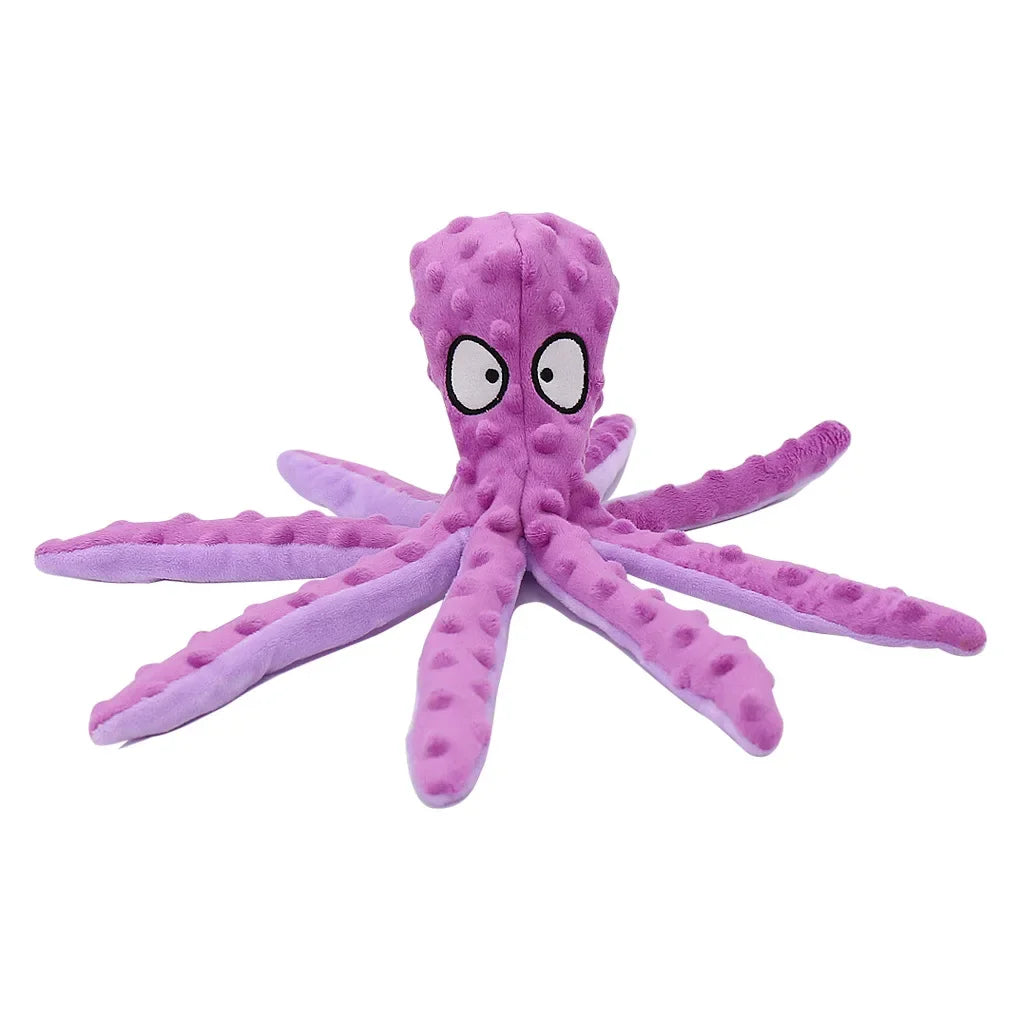 Interactive Plush Octopus Toy