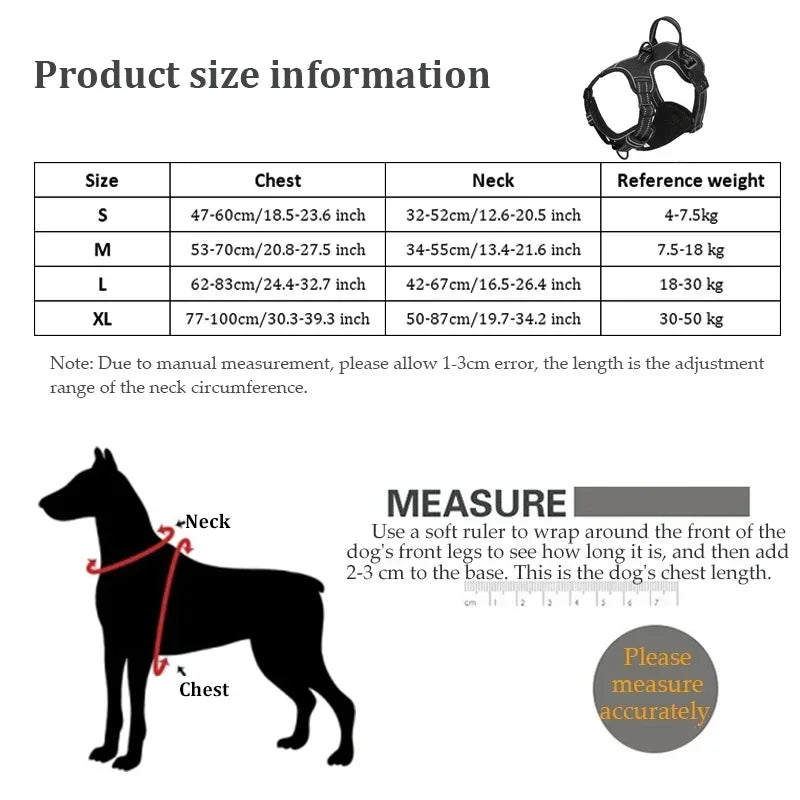 Adjustable Reflective Nylon Harness Vest