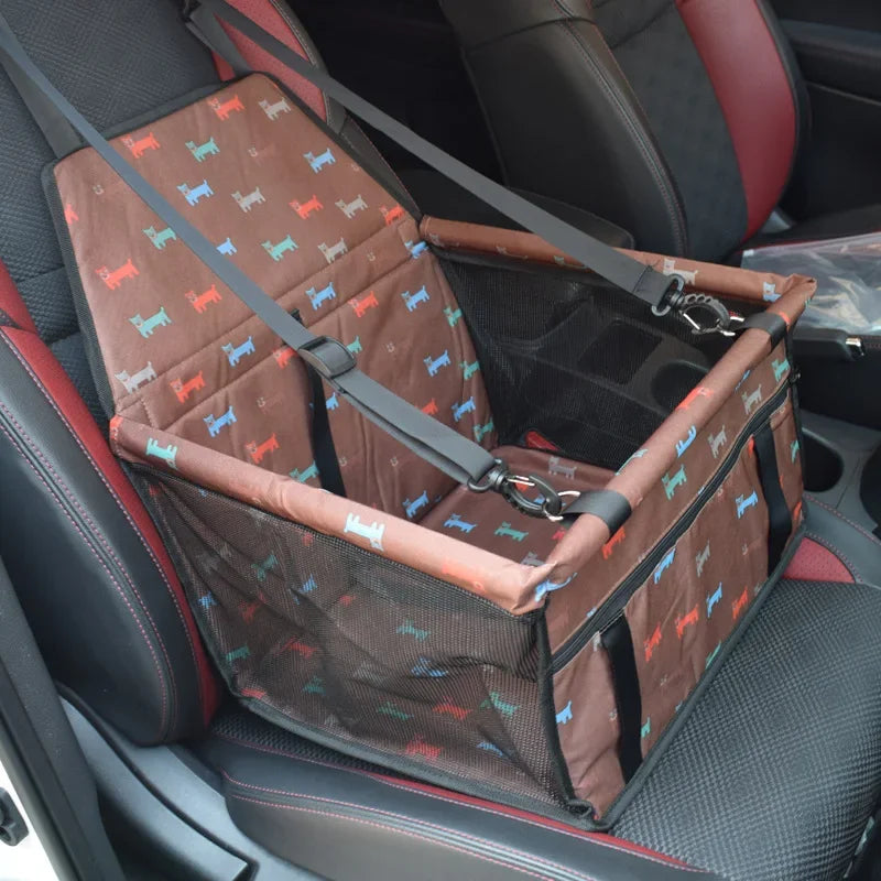 Double Thick Waterproof Pet Car Seat Bag