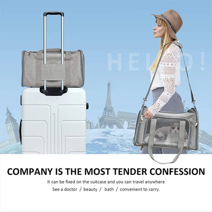 Soft-Side Pet Carrier Backpack