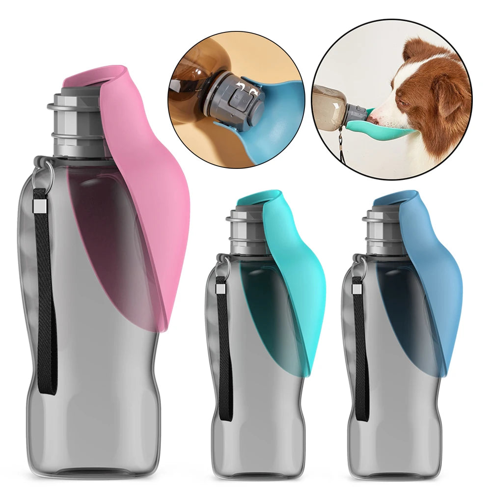 Foldable 800ml Water Bottle