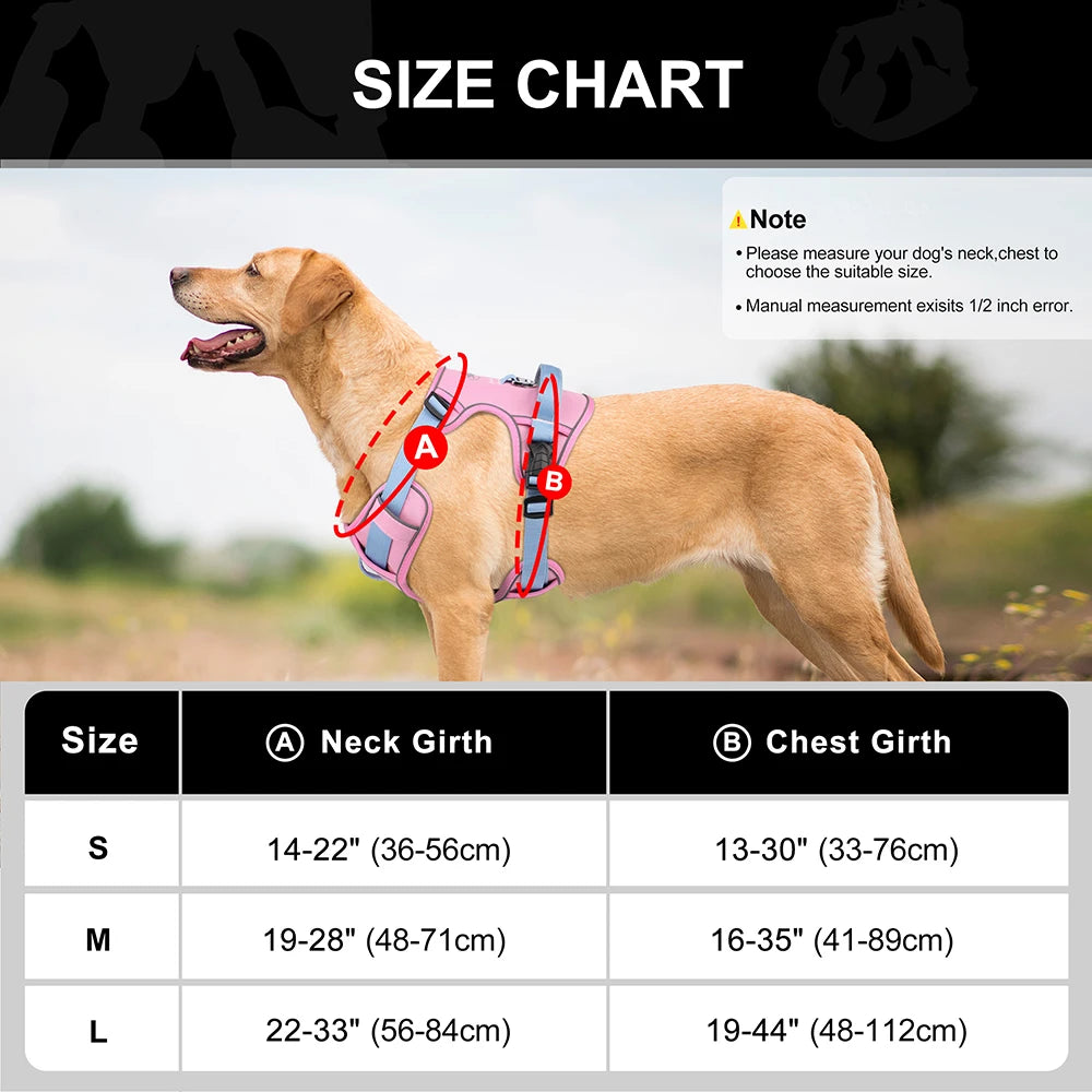 Reflective Breathable Nylon Harness