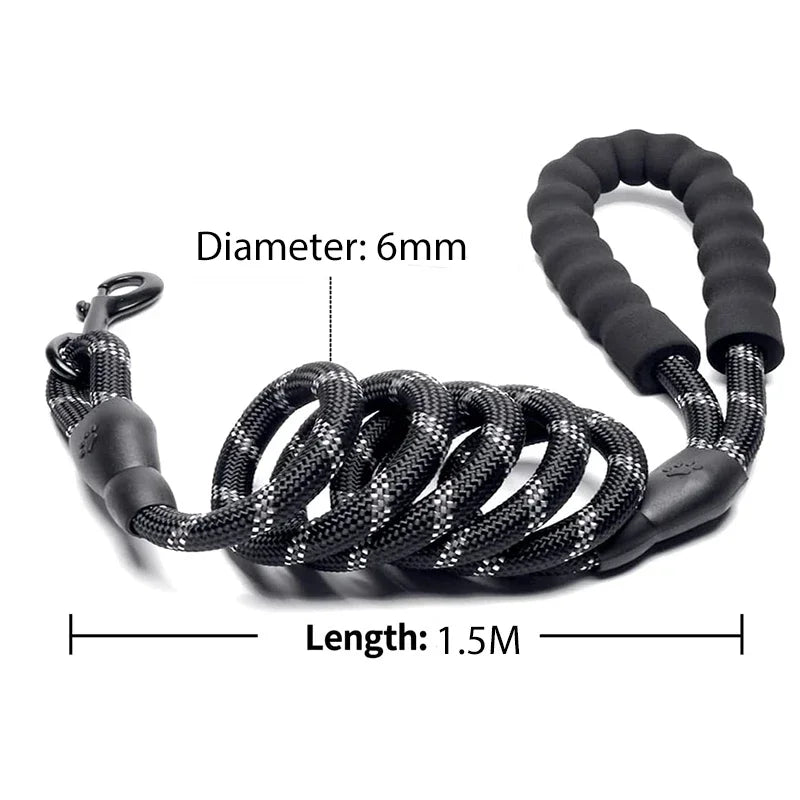 Durable Reflective Leash