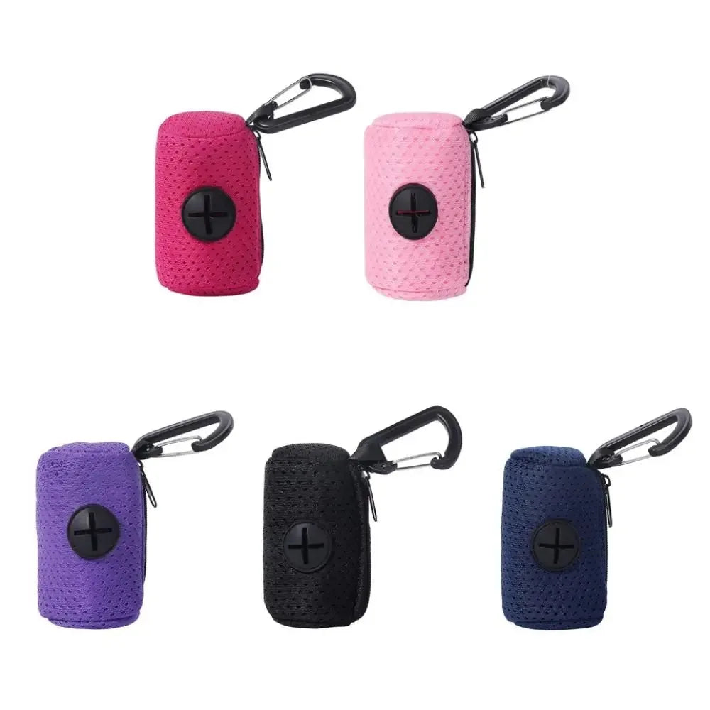 Colorful Mesh Dog Waste Bag Dispenser