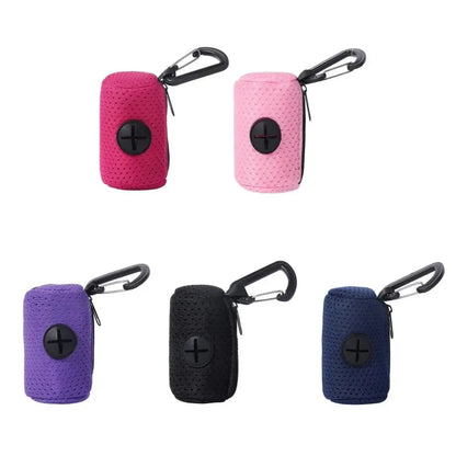 Colorful Mesh Dog Waste Bag Dispenser