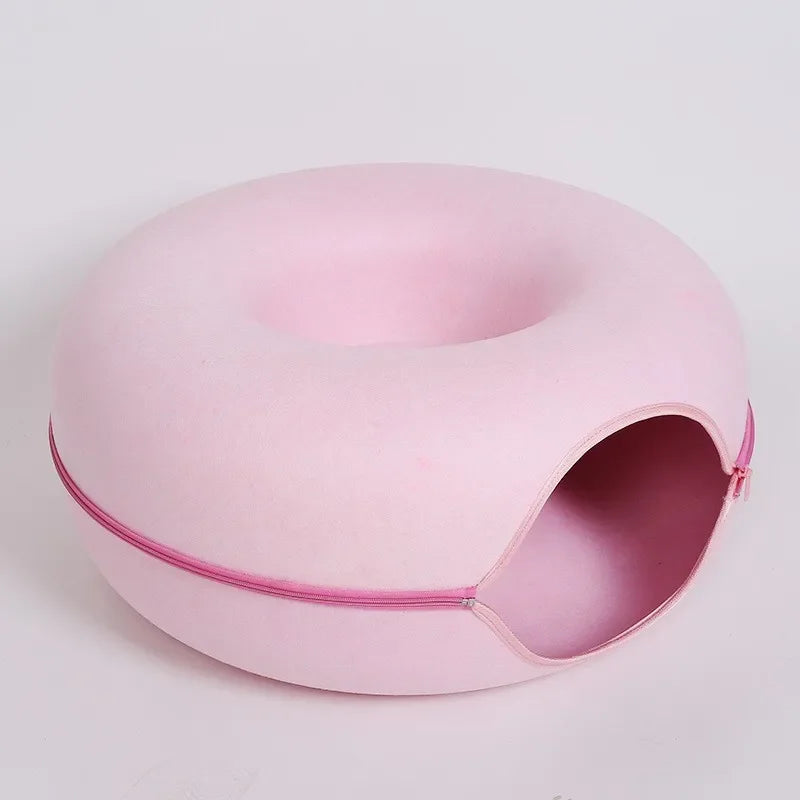 Interactive Tunnel Indoor Felt Cat House
