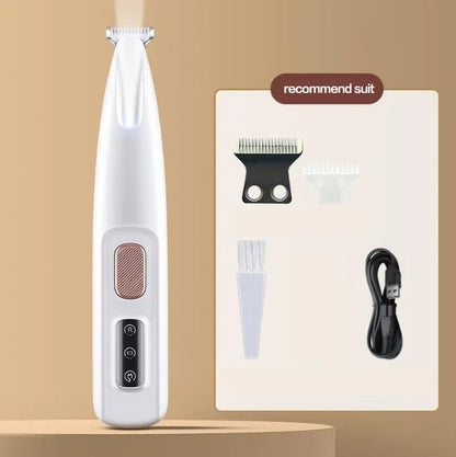 LED Dog Paw Trimmer Waterproof Clippers