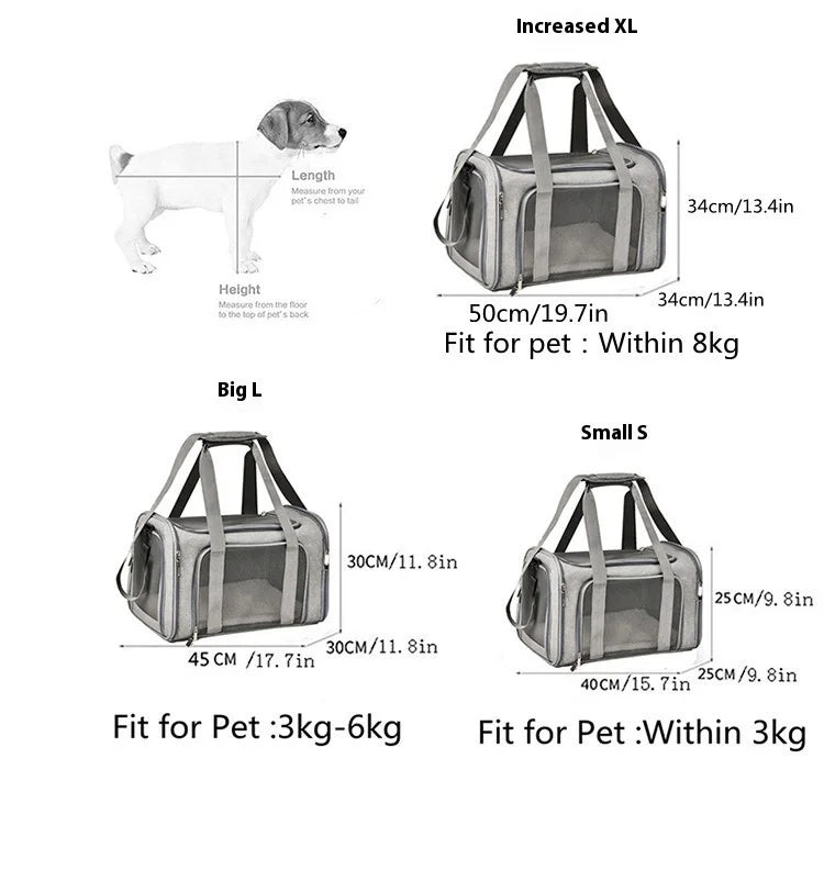 Soft-Side Pet Carrier Backpack