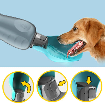 Foldable 800ml Water Bottle