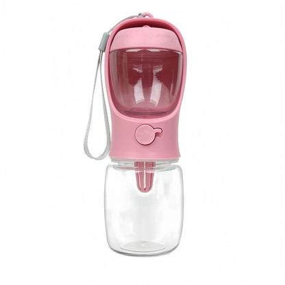Portable Water Bottle with Food Container