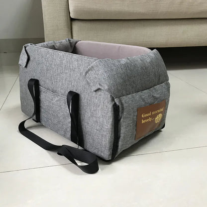 Portable Dog Car Seat Bed Carrier