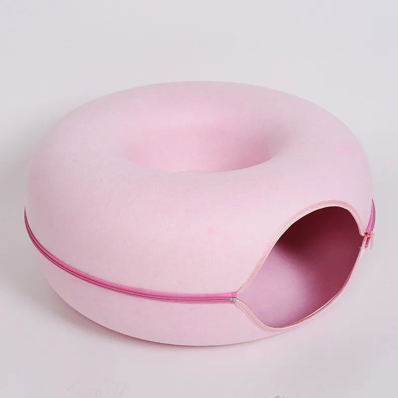 Interactive Tunnel Indoor Felt Cat House