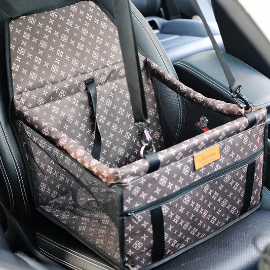Double Thick Waterproof Pet Car Seat Bag