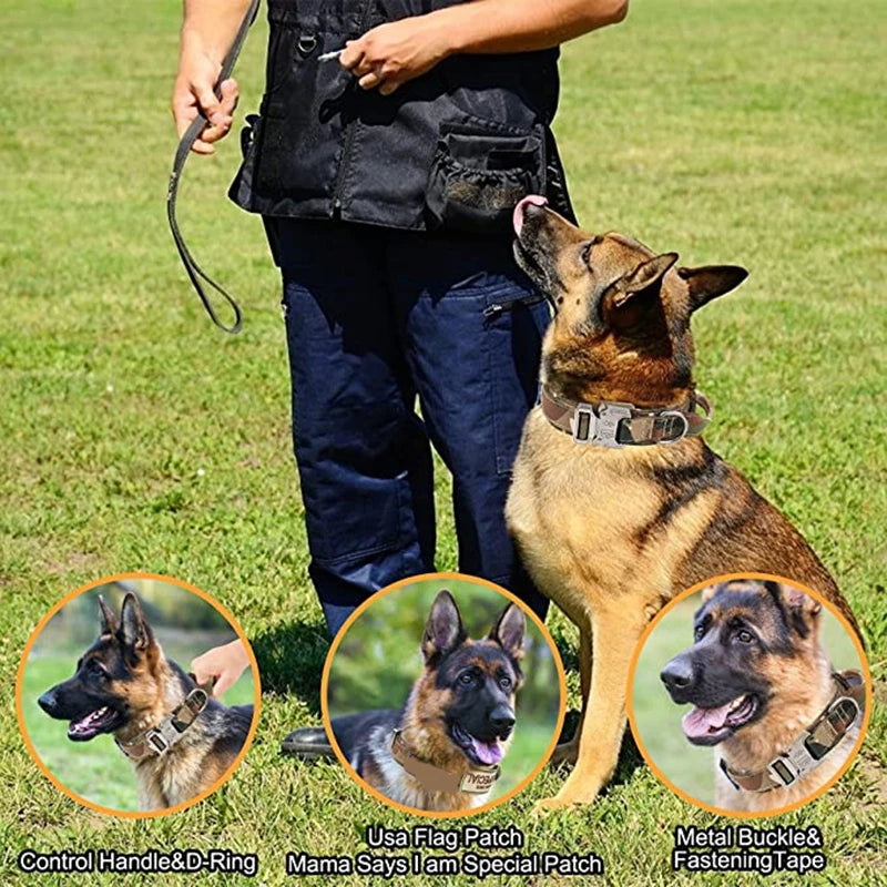 Durable Tactical Collar Leash