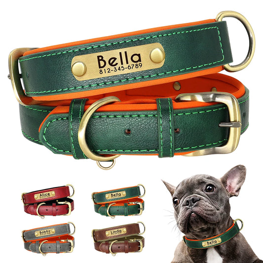 Custom PU Leather Collar