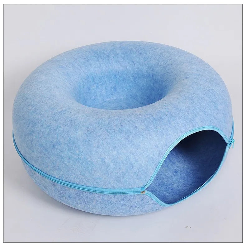 Interactive Tunnel Indoor Felt Cat House