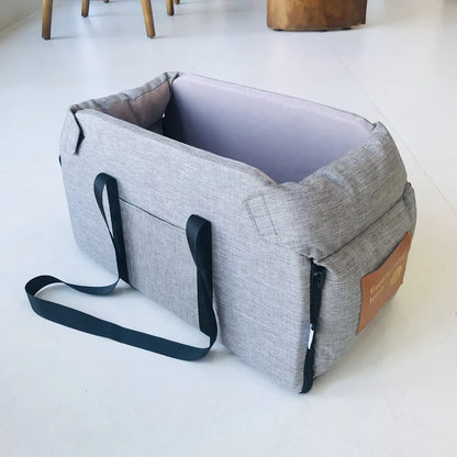 Portable Dog Car Seat Bed Carrier