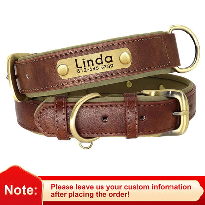 Custom PU Leather Collar