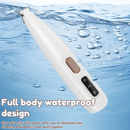 LED Dog Paw Trimmer Waterproof Clippers