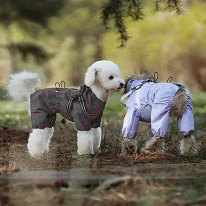 Waterproof Raincoat with Harness