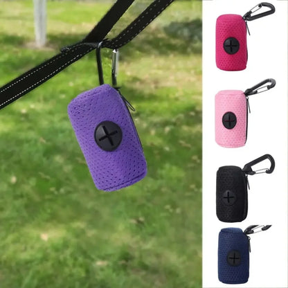Colorful Mesh Dog Waste Bag Dispenser