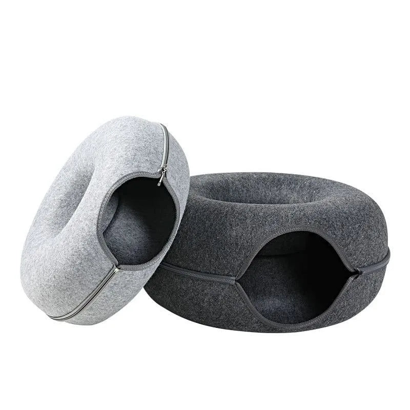 Interactive Tunnel Indoor Felt Cat House