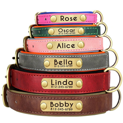 Custom PU Leather Collar