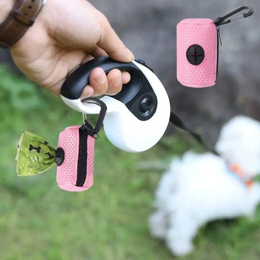 Colorful Mesh Dog Waste Bag Dispenser