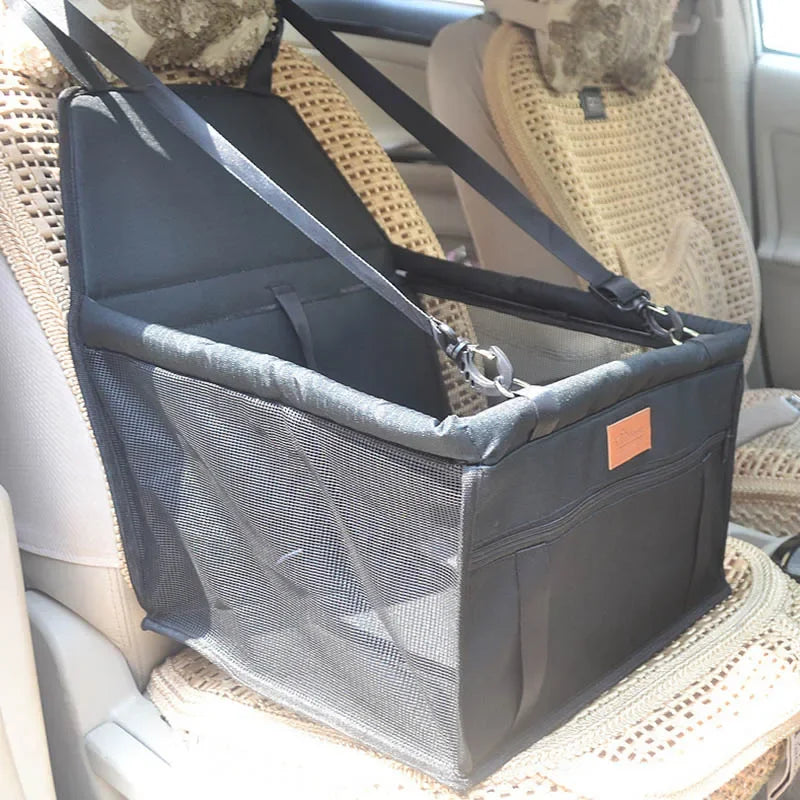 Double Thick Waterproof Pet Car Seat Bag