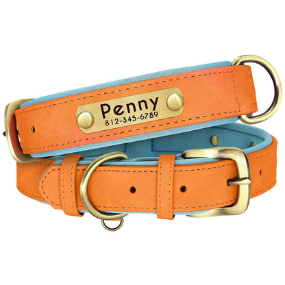Custom PU Leather Collar