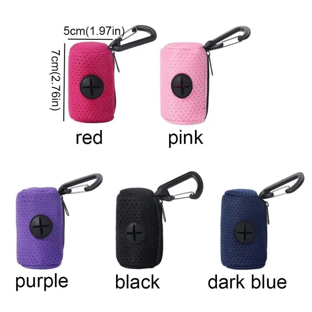 Colorful Mesh Dog Waste Bag Dispenser