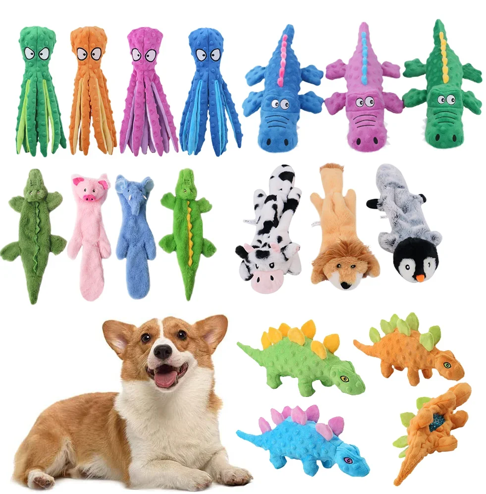 Interactive Plush Octopus Toy