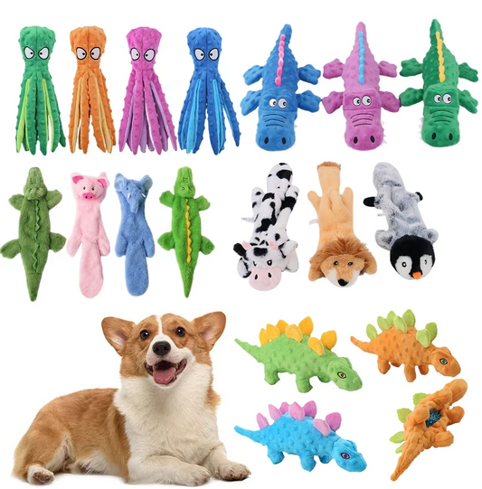 Interactive Plush Octopus Toy