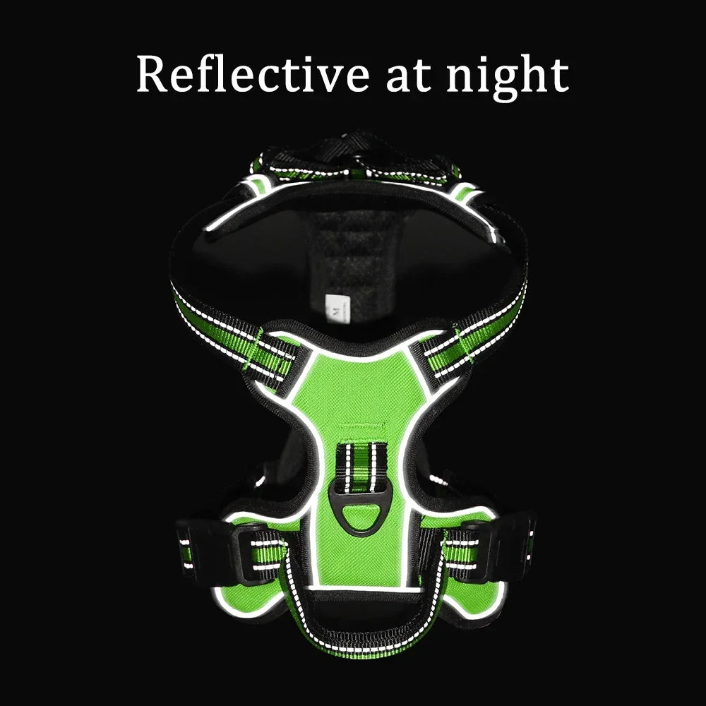 Adjustable Reflective Nylon Harness Vest