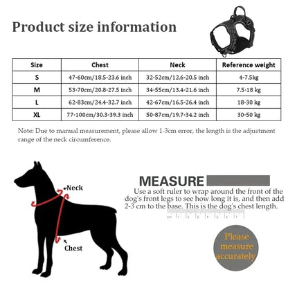 Adjustable Reflective Nylon Harness Vest