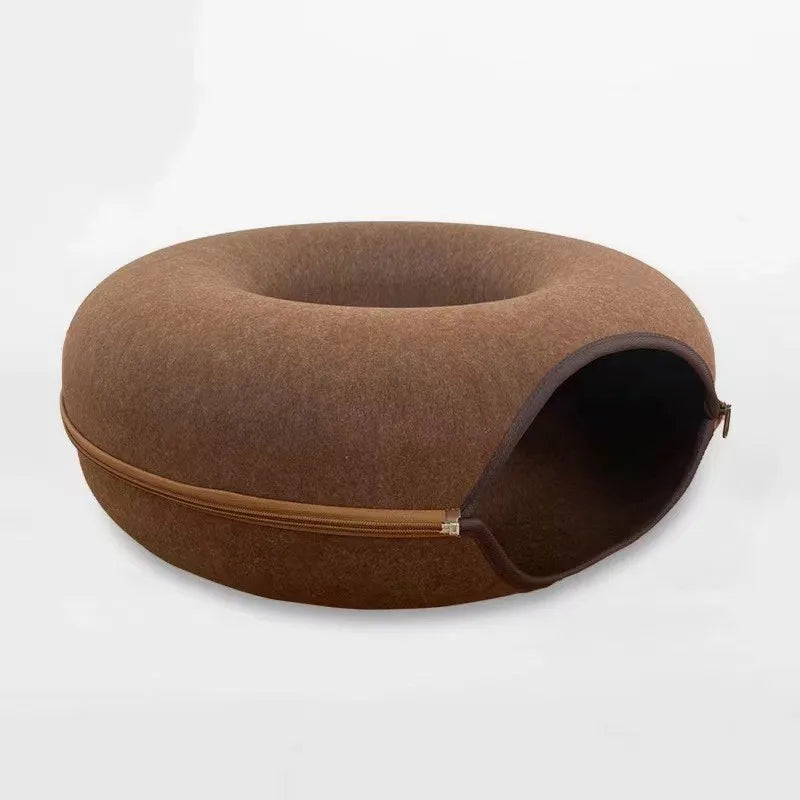 Interactive Tunnel Indoor Felt Cat House