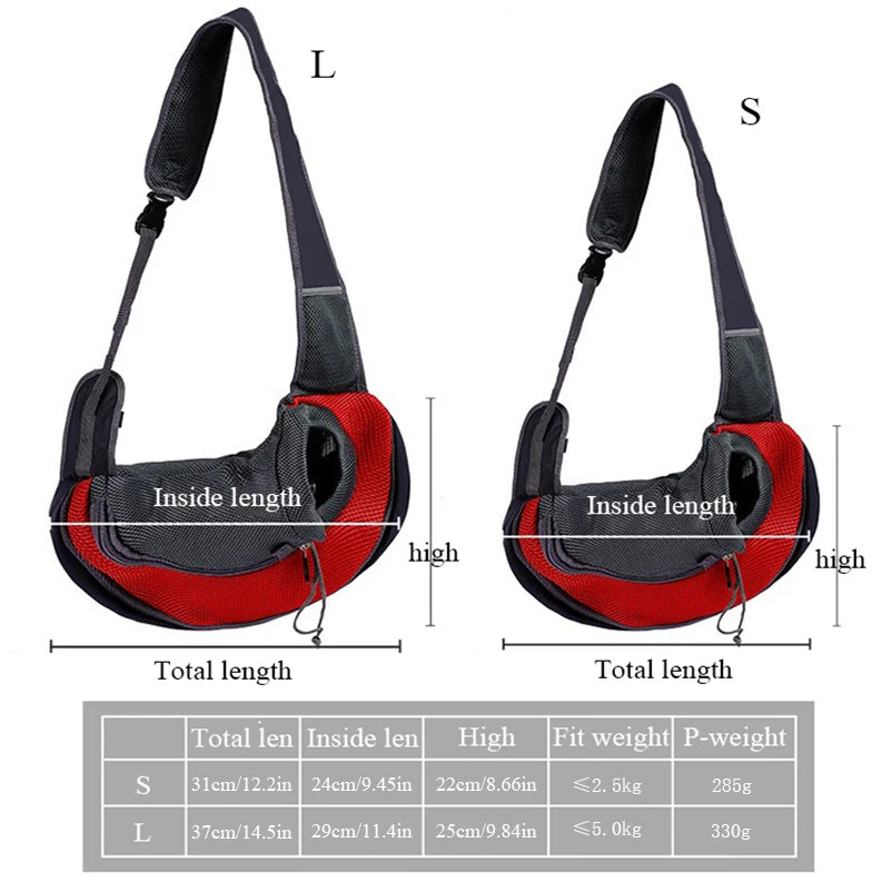 Breathable Mesh Pet Backpack Carrier