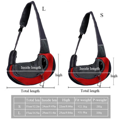 Breathable Mesh Pet Backpack Carrier