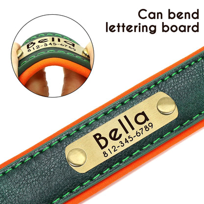 Custom PU Leather Collar