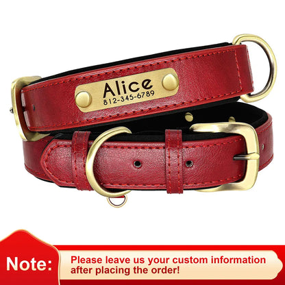 Custom PU Leather Collar